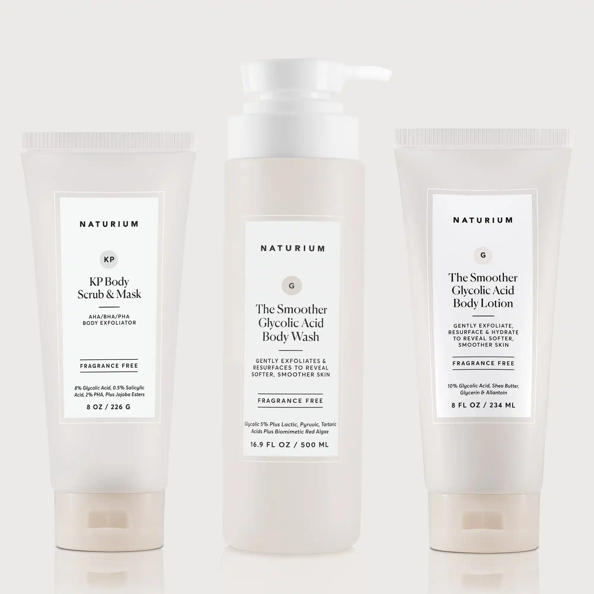 the-glycolic-acid-body-bundle-h9 NATR_KPScrub_SmootherBodyWash_SmootherLotion_Bundle_ecomm.webp